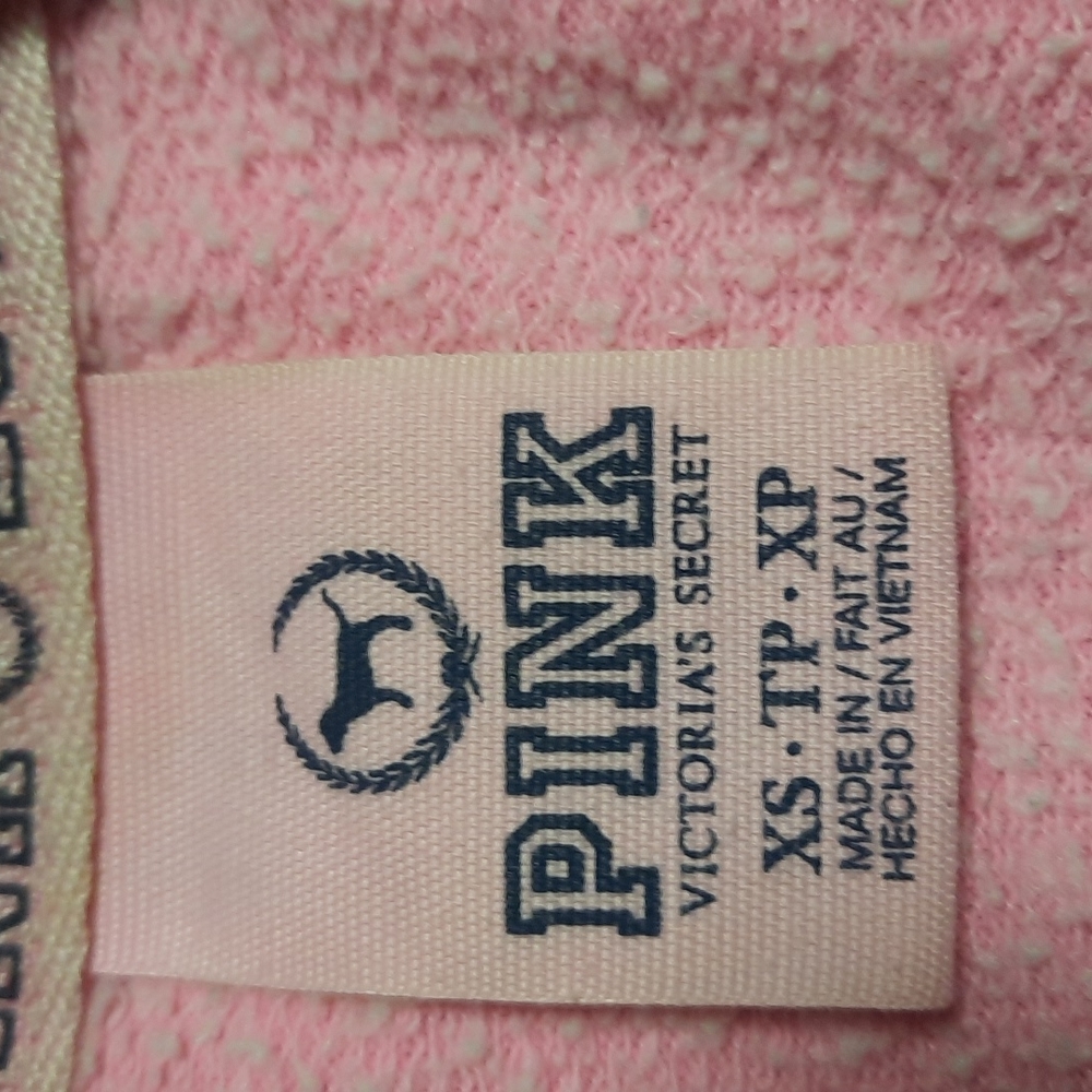 Vintage Pink 3/4 zipper pockets in front - Picture 5 of 7